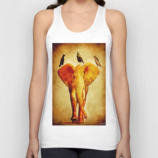 Perch of ravens Unisex Tank Top