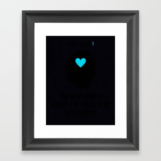Little Spoon Framed Art Print