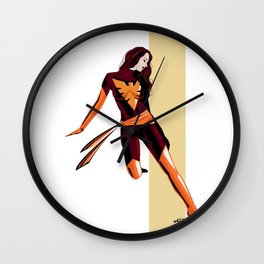 Phoenix (Jean Grey) Wall Clock