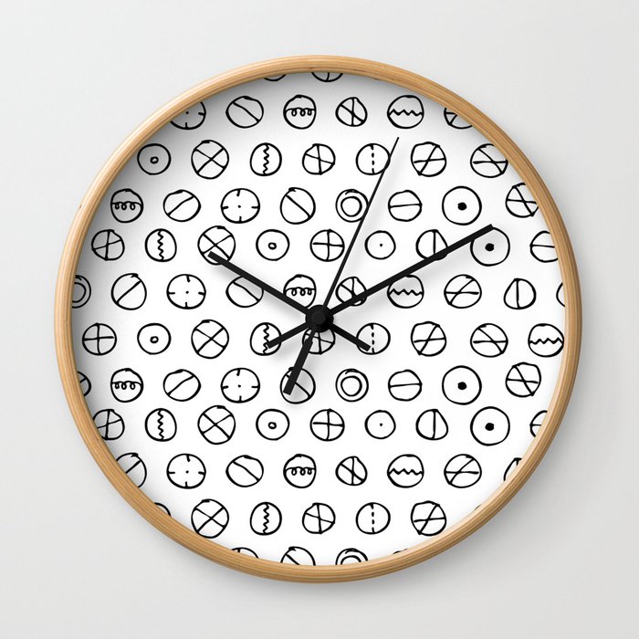 Circles Etc. Wall Clock