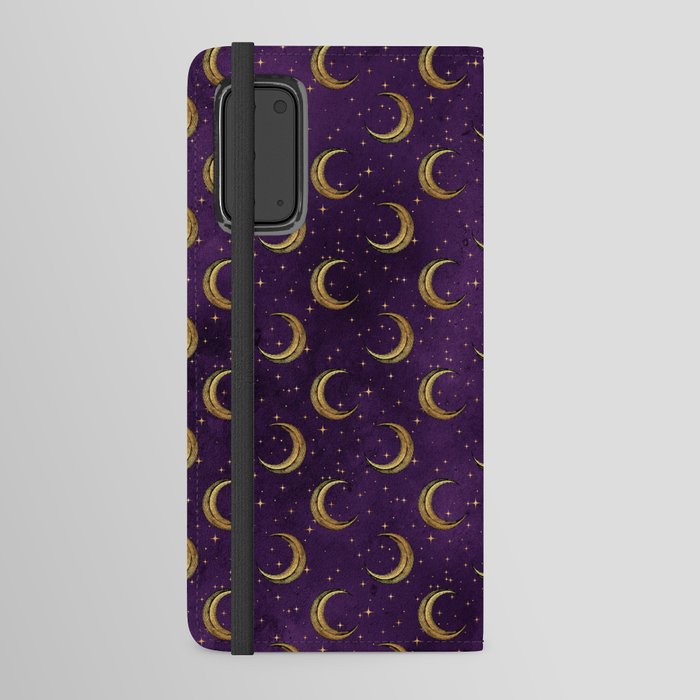 Purple Moon  Android Wallet Case