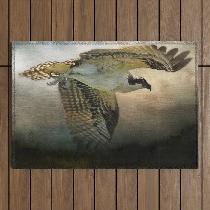 Osprey Soaring Outdoor Rug