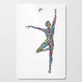 Stained Glass Ballet Cutting Board