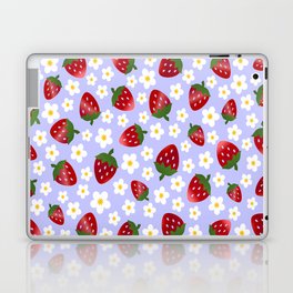 Periwinkle Collection - strawberries Laptop Skin