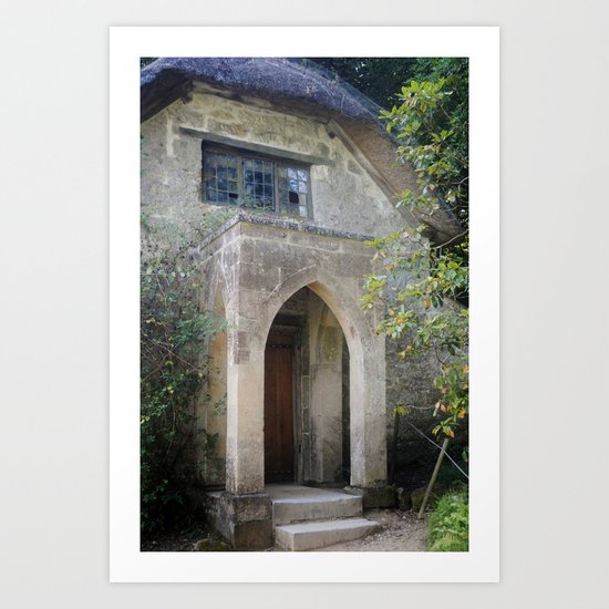 The Gothic House Art Print
