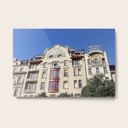 Hotel Meran Metal Print