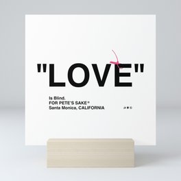 "LOVE" Mini Art Print