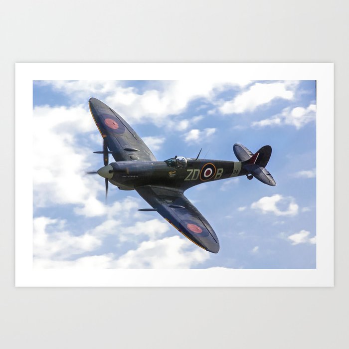 Flight of the Spitfire Art Print