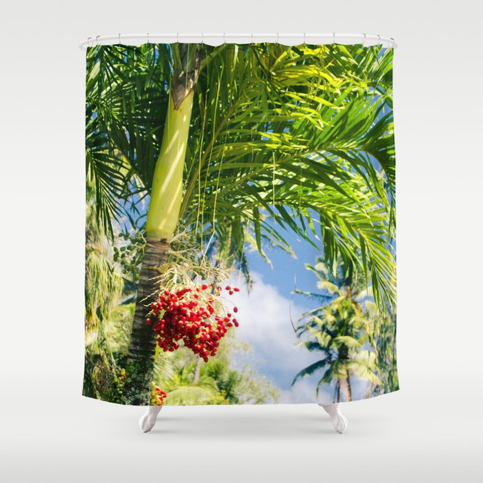 Keanae Palm Beauty Shower Curtain