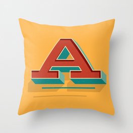 A is for... Anything Throw Pillow