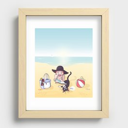 Summer is comming Recessed Framed Print