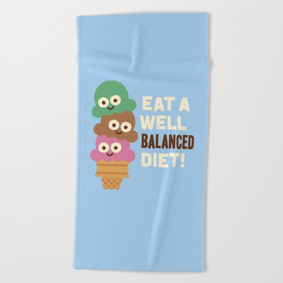 Coneventional Wisdom Beach Towel