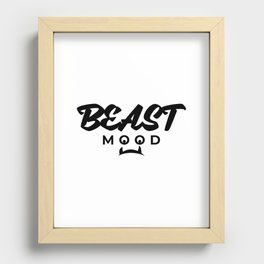 Mood Beast 2 Recessed Framed Print