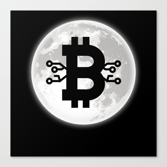 Bitcoin Logo Canvas Print