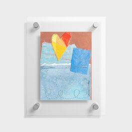 Love on the Water Floating Acrylic Print