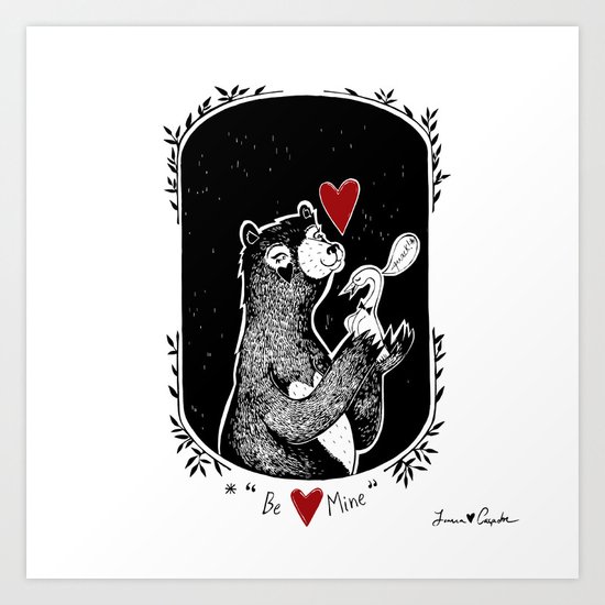 "Platonic Love" Art Print