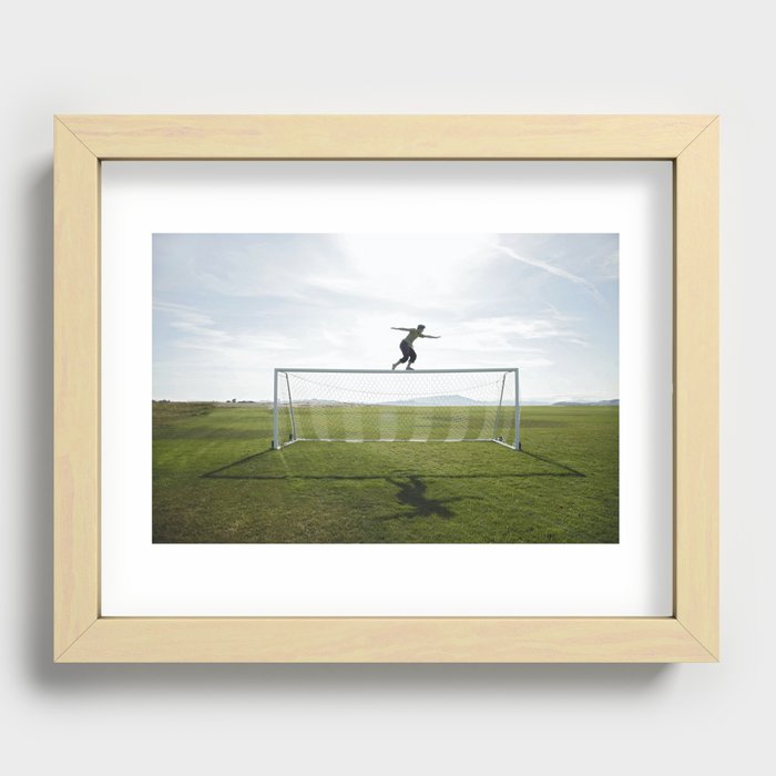 "Goal" Recessed Framed Print