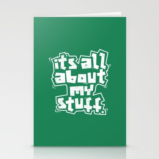 All about it. Stationery Cards