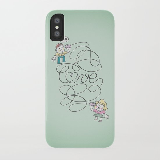 Long Distance Call iPhone Case