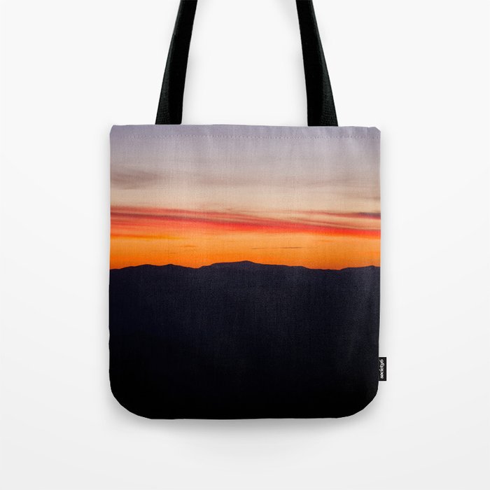 Sunset on the AT Tote Bag