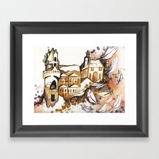 Winter wonder Framed Art Print