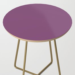 Grape Purple Color Side Table