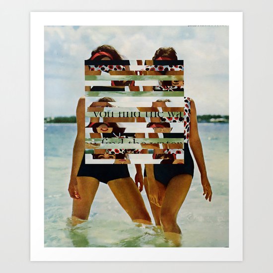 Bee Keen E. Gurls Art Print