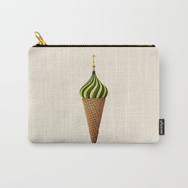 Basil Flavoured Carry-All Pouch | 3D, Collage, Funny, Pop Art 