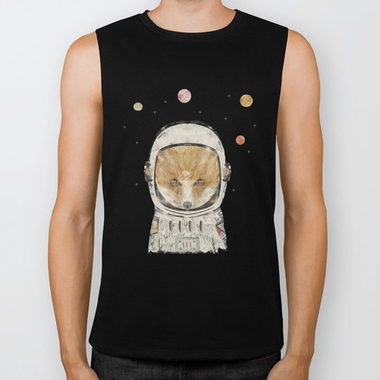 little space fox Biker Tank