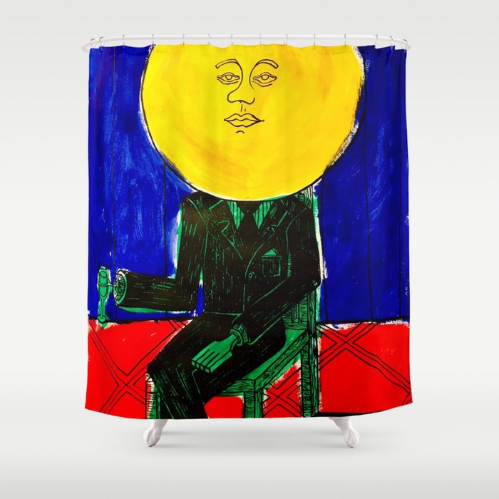 Sir/Madam Pompadour - Pop Art Surrealism Shower Curtain