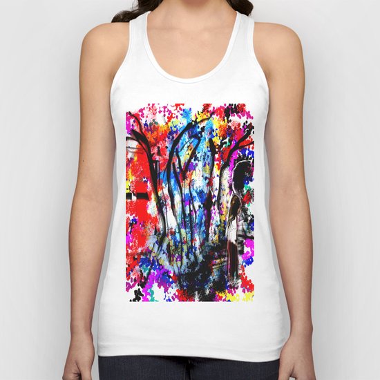 Walking in the Park Unisex Tank Top