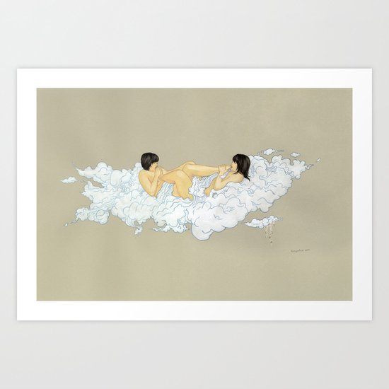 Your Toes Taste Like Natto Art Print
