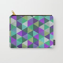 Geometric Contrast 2 Carry-All Pouch