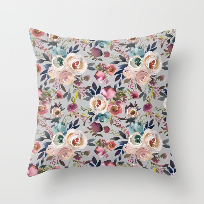 Dusty Rose Vol. 4 Throw Pillow