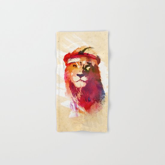 Gym Lion Hand & Bath Towel