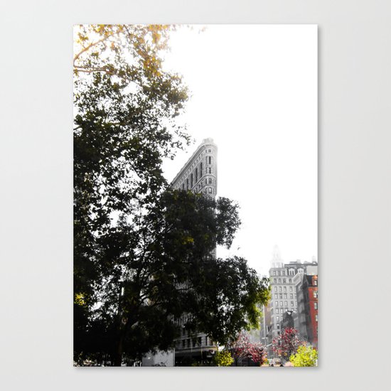 Flatiron Autumn Canvas Print