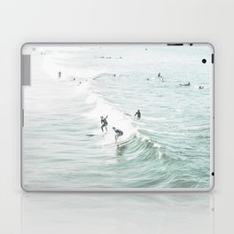Surfer Waves Coastal Ocean Laptop Skin