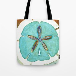 Sand Dollar Star Attraction Tote Bag