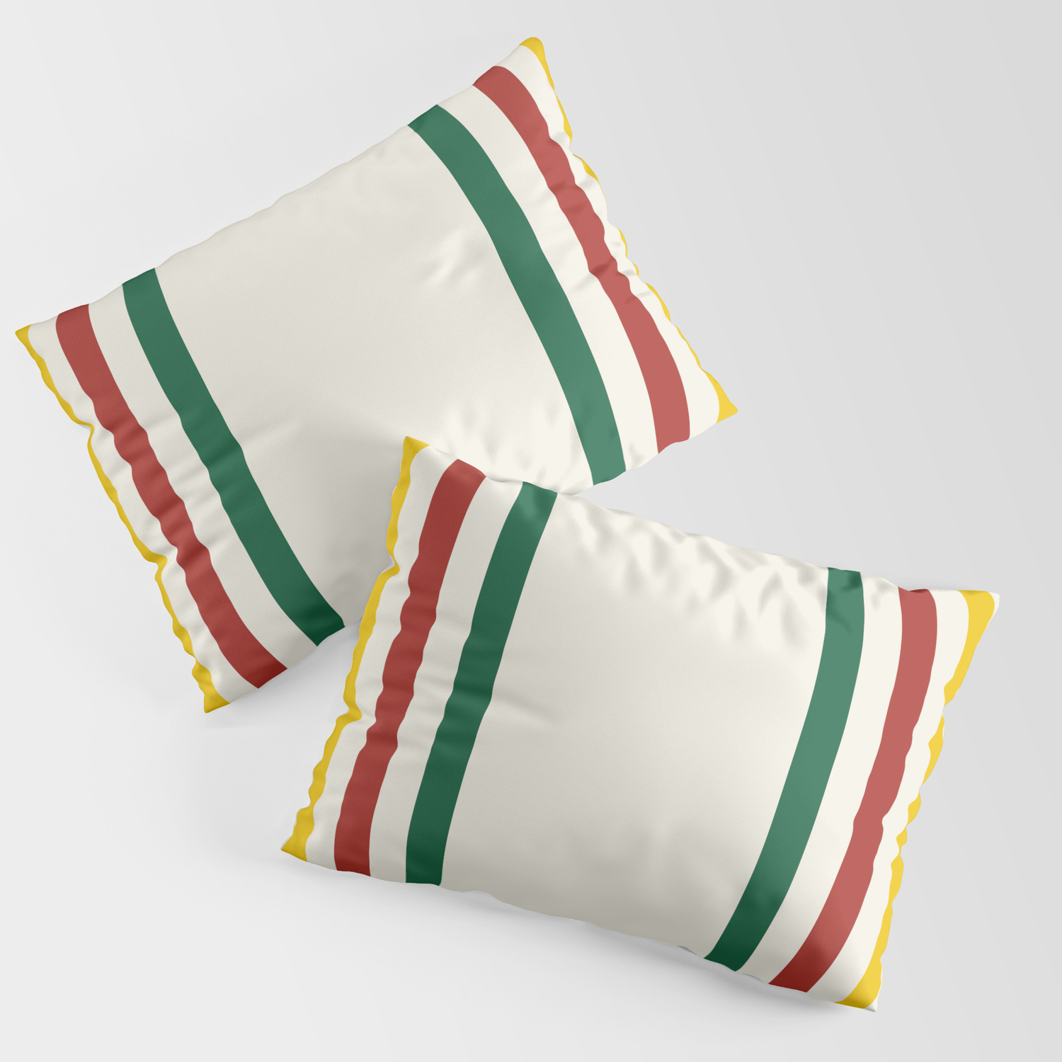 rustic pillow shams