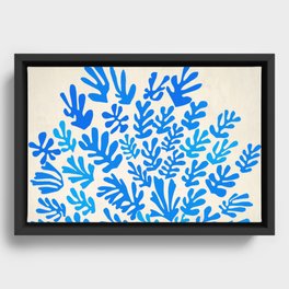Collage of Leaves, #4- Oceania, by Henri Matisse Framed Canvas