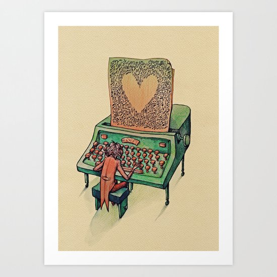 Valentine's day Art Print