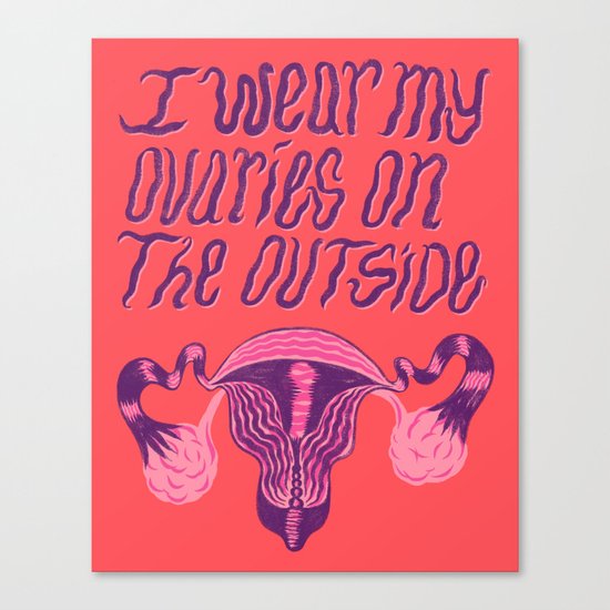 Ovaries Canvas Print