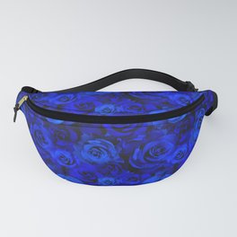 Blue Roses Fanny Pack
