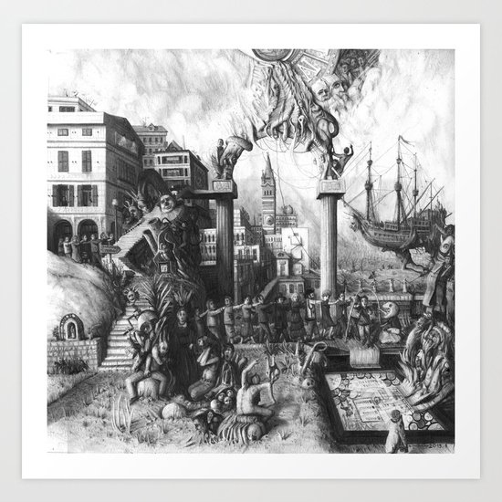 Il Giochino Art Print