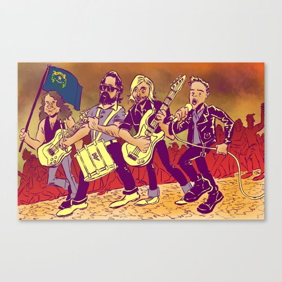 "Battle Born" by Dmitri Jackson Canvas Print