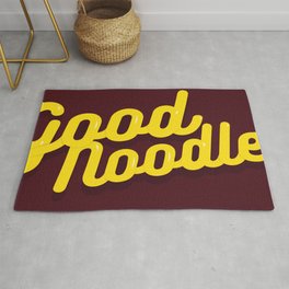 Good Noodle Rug | Graphicdesign, Digital, Typography, Noodle, Goodnoodle, Spongebob 
