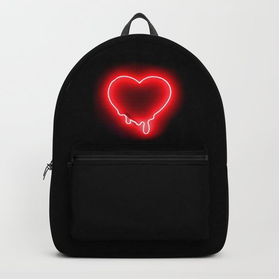 Heart (Neon-Red Edition) Backpack