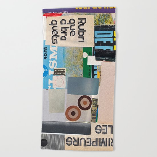 L 600 Beach Towel