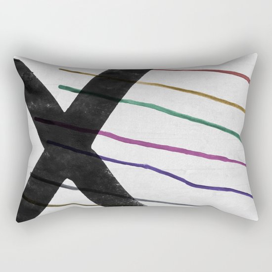 The Taciturn. Rectangular Pillow
