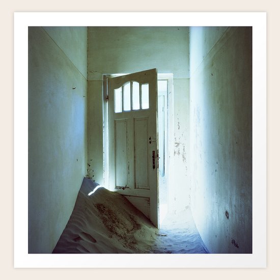 Behind The Door Art Print